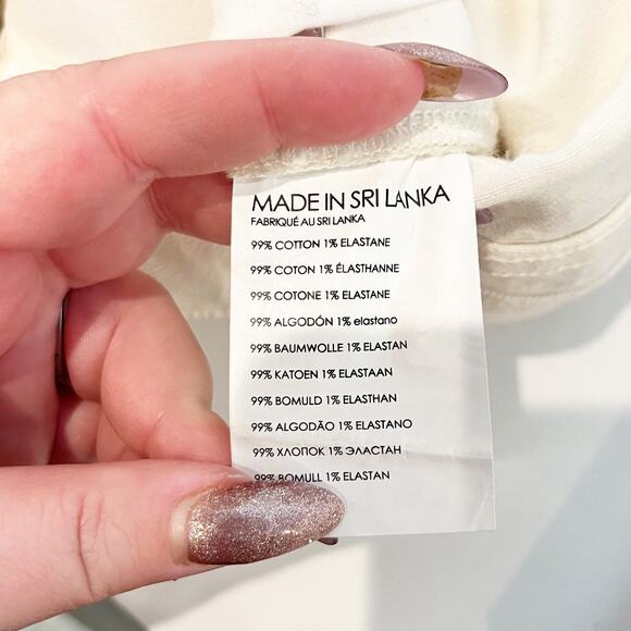 Club Monaco The Perfect Bootcut Straight Leg High Rise Jeans White 30 / 10 - Picture 8 of 9